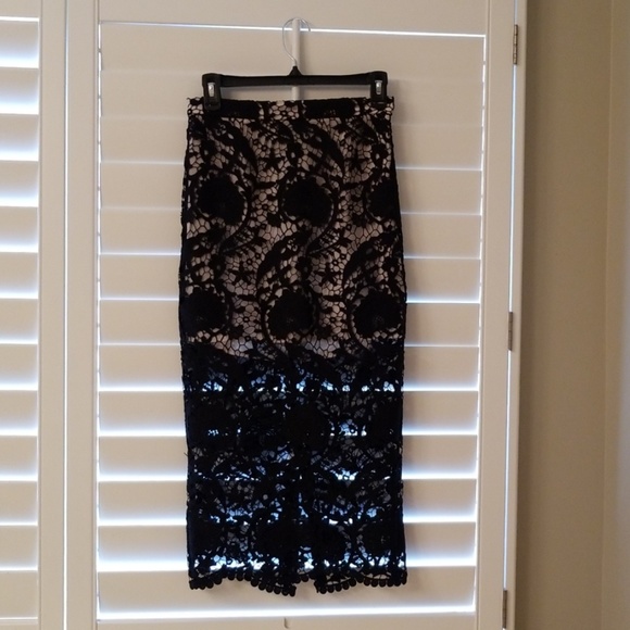 Stone Cold Fox Dresses & Skirts - Stone cold fox midi lace skirt